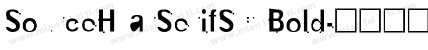 SourceH arSerifSC Bold字体转换
